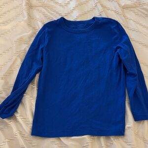 Wonder Nation Vibrant Blue Long Sleeve Tee